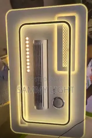 Bladeless Chandelier Fan With Light