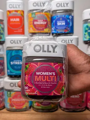 Olly Women's Multi Gummies | Energy Skin Glow| U.S.A Brand | Lagos