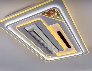 Bladeless Chandelier Fan With Light