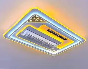 Bladeless Chandelier Fan With Light
