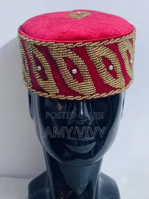 Royal Beaded Traditional Cap