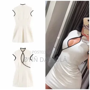 Zara Cheongsam Inspired Mini Dress