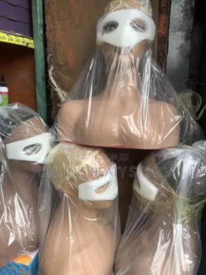 PCV Chest Mannequin You Can Makeup It