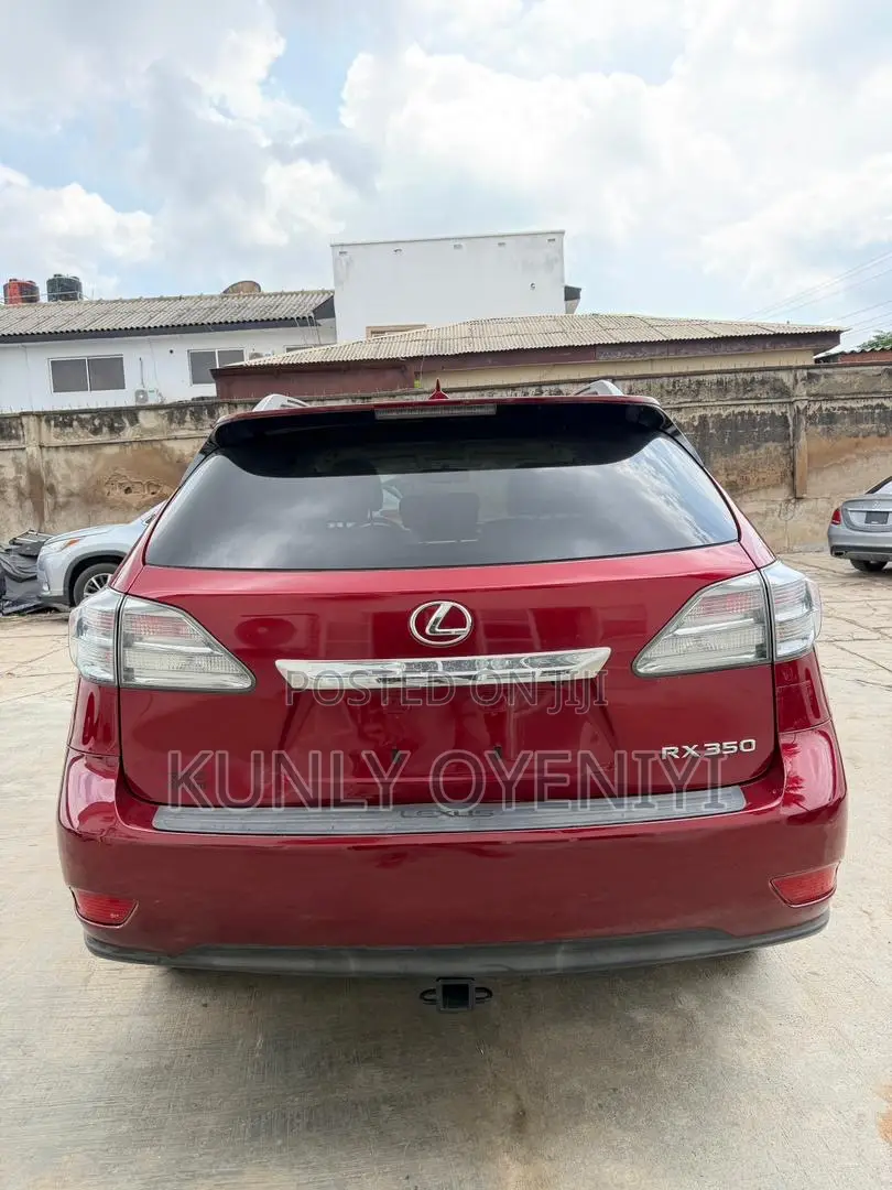 Lexus RX 350 2011 Red