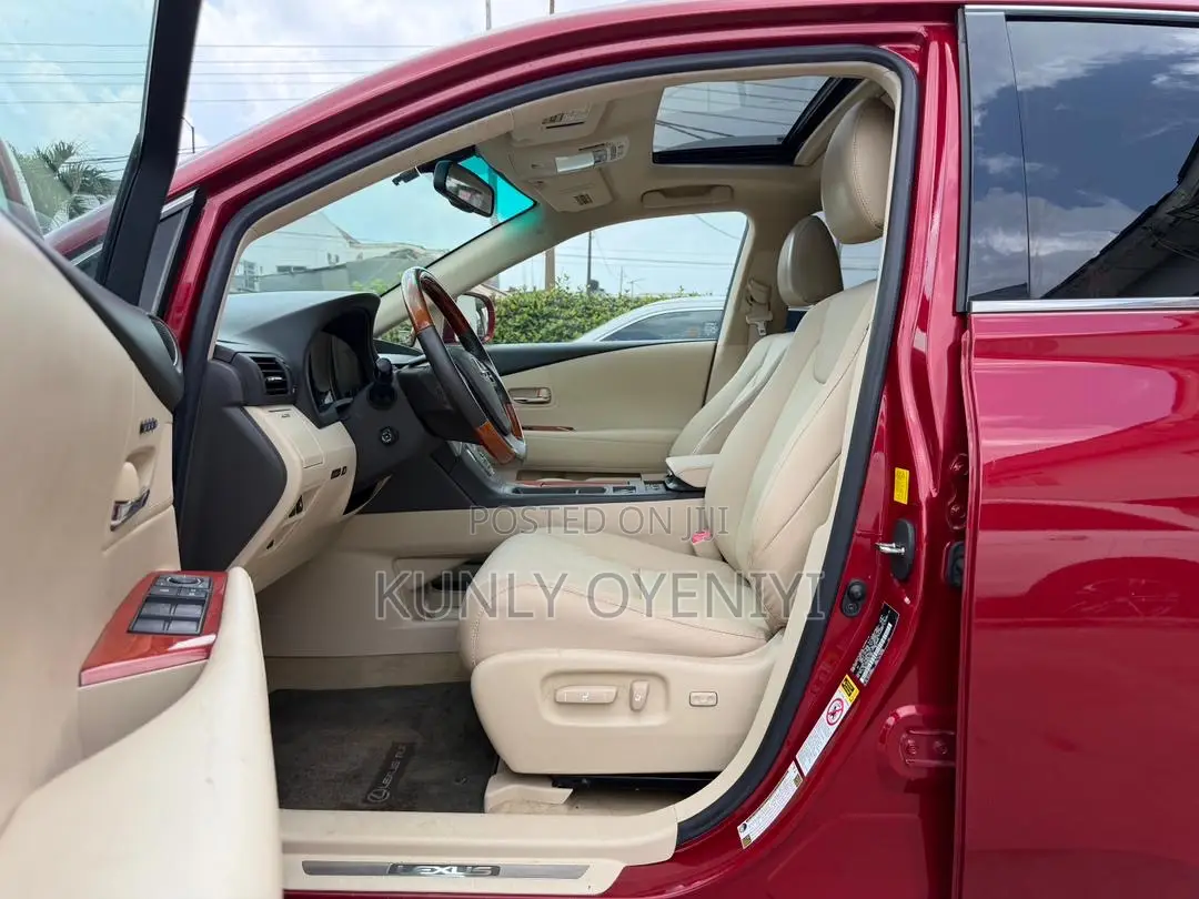Lexus RX 350 2011 Red