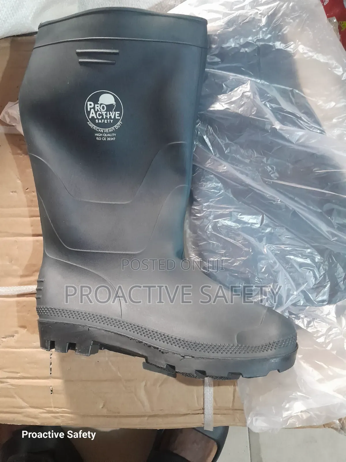 Black Rain Boot
