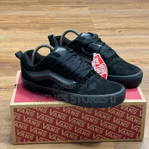 Vans Knu Skool Triple Black Sneakers
Now Available in Store