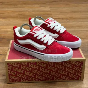 Vans Knu Skool Red White SNKS