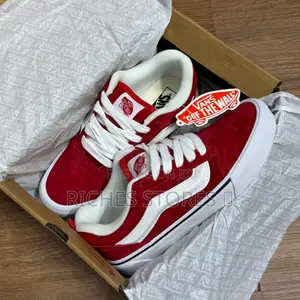 Vans Knu Skool Red White SNKS