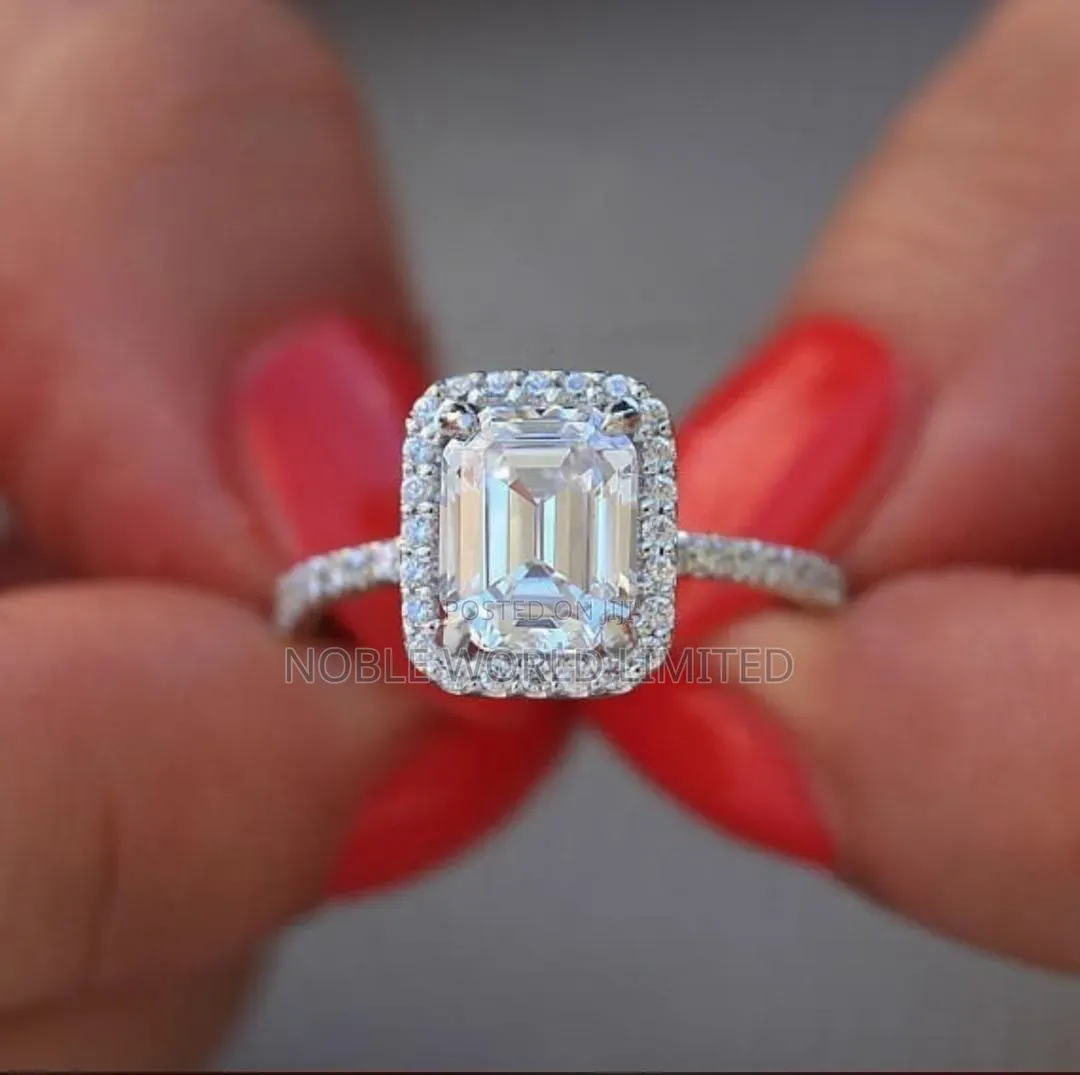 Exquisite Silver Proposal/Engagement Rings