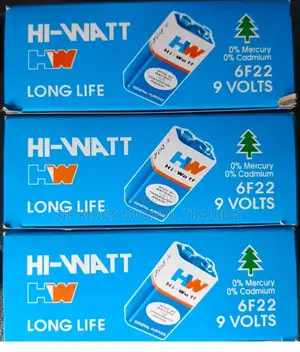 Hi-Watt 6f22 9 Volts Battery