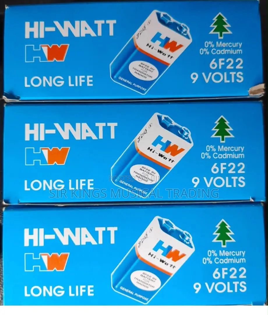 Hi-Watt 6f22 9 Volts Battery