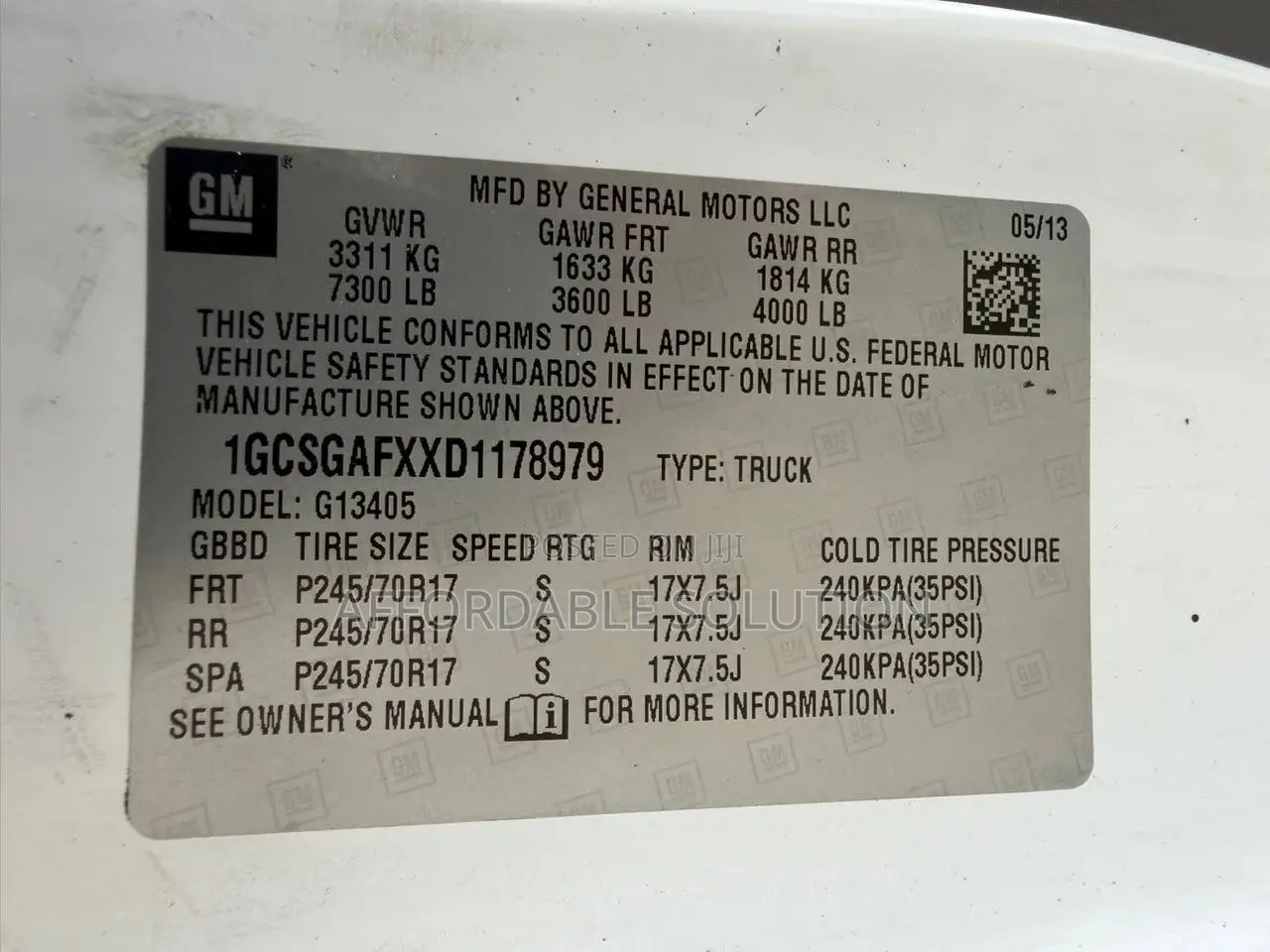 Chevrolet Chevy 2011 White