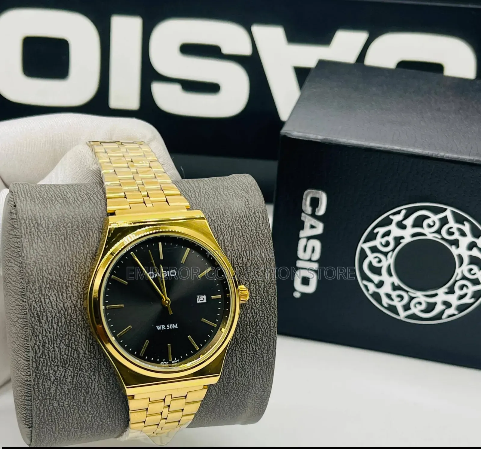 Casio Quartz Wristwatch + Free Box