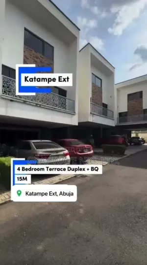4bdrm Townhouse / Terrace in Katampe Extension for rent