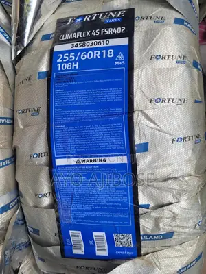 Original Dubai Purchased Fortune Tyres.