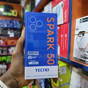 New Tecno Spark 50 128 GB Black