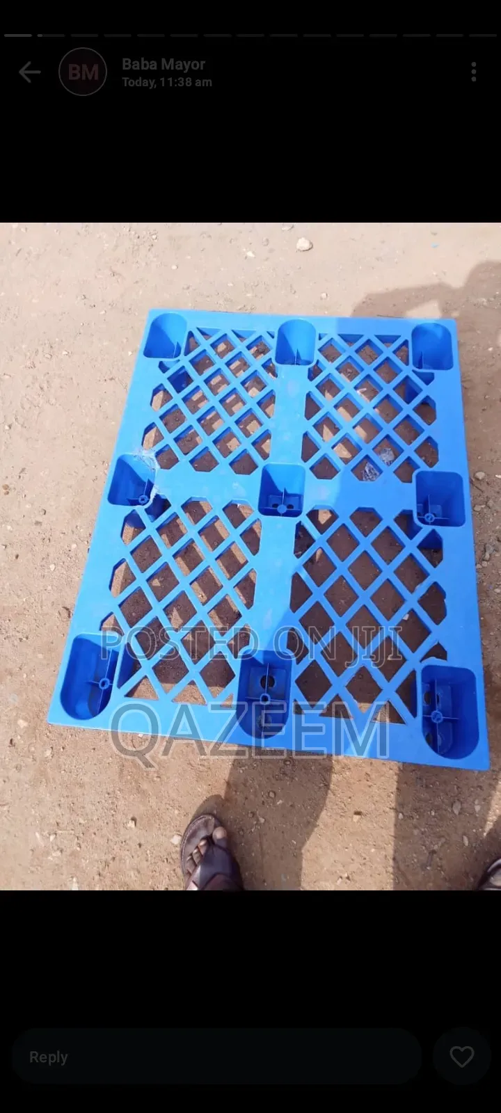 We Sell Original And Quality Plastic Pallets Ranging From All Sizes