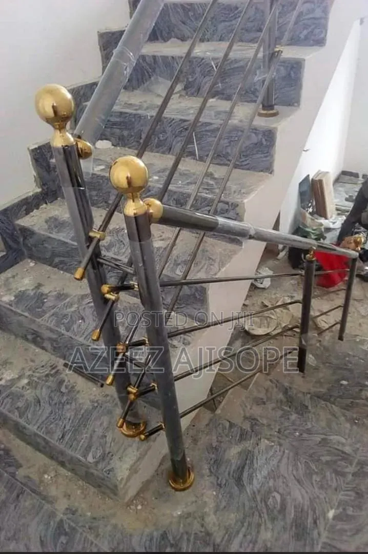 Stainless Steel Black Rails