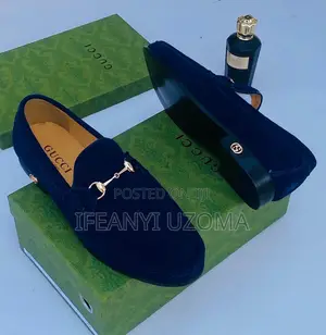 Blue Color Quality Corporate Shoe