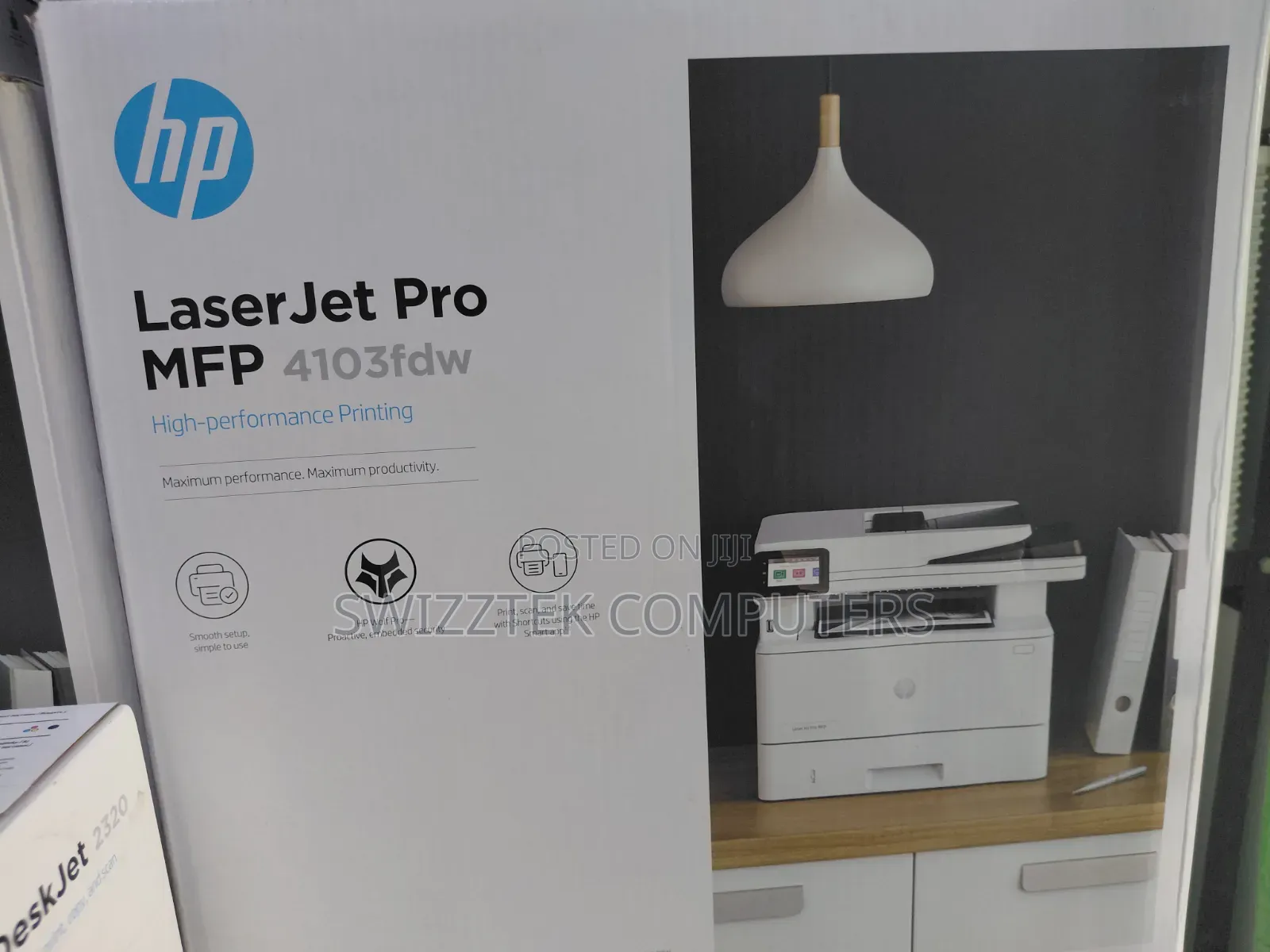 HP Laserjet Pro MFP 4103fdw Printer(2z629a)