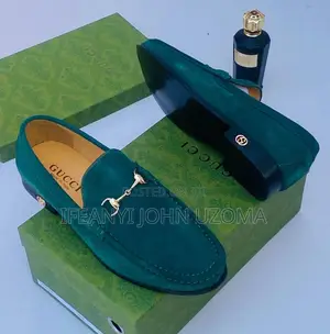 Nice Quality Gucci Green Color Shoe