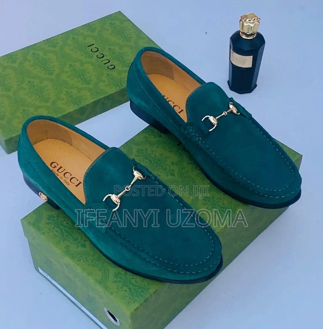 Nice Quality Gucci Green Color Shoe