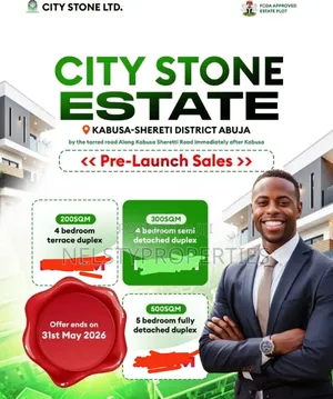 4 Bedroom Terrace Duplex Land