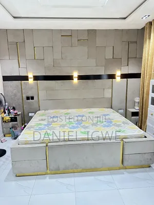 Bed Frame, the Foam Mattress Is Not Included