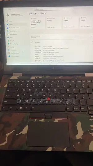 Laptop Lenovo ThinkPad Yoga 16GB Intel Core i7 SSD 256GB