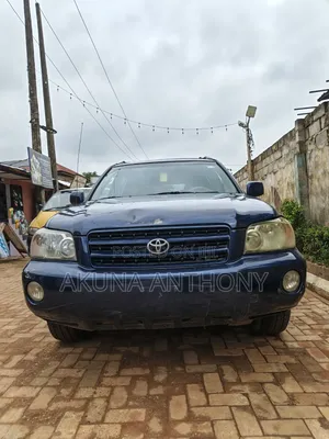 Toyota Highlander 2003 Blue