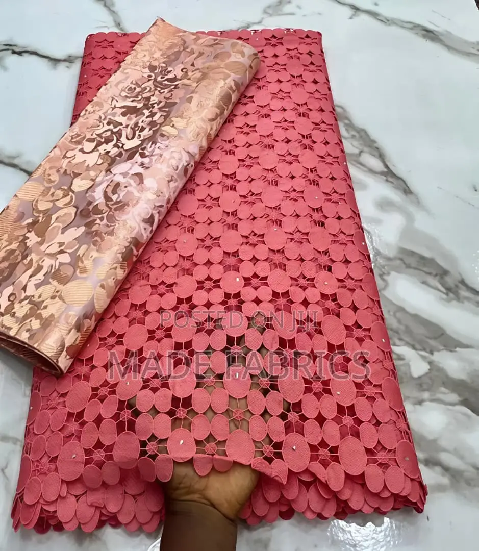 3d/Laser Cut Guipure Lace
