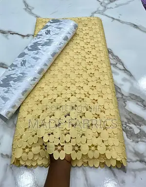 3d/Laser Cut Guipure Lace