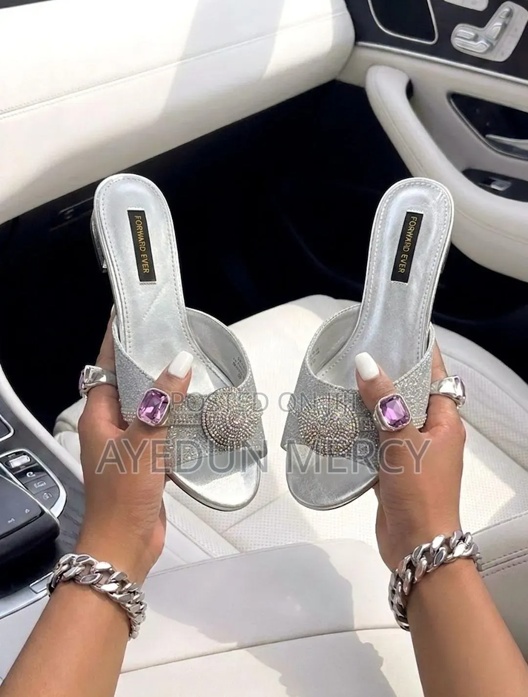 Classy Mid Heel Slippers