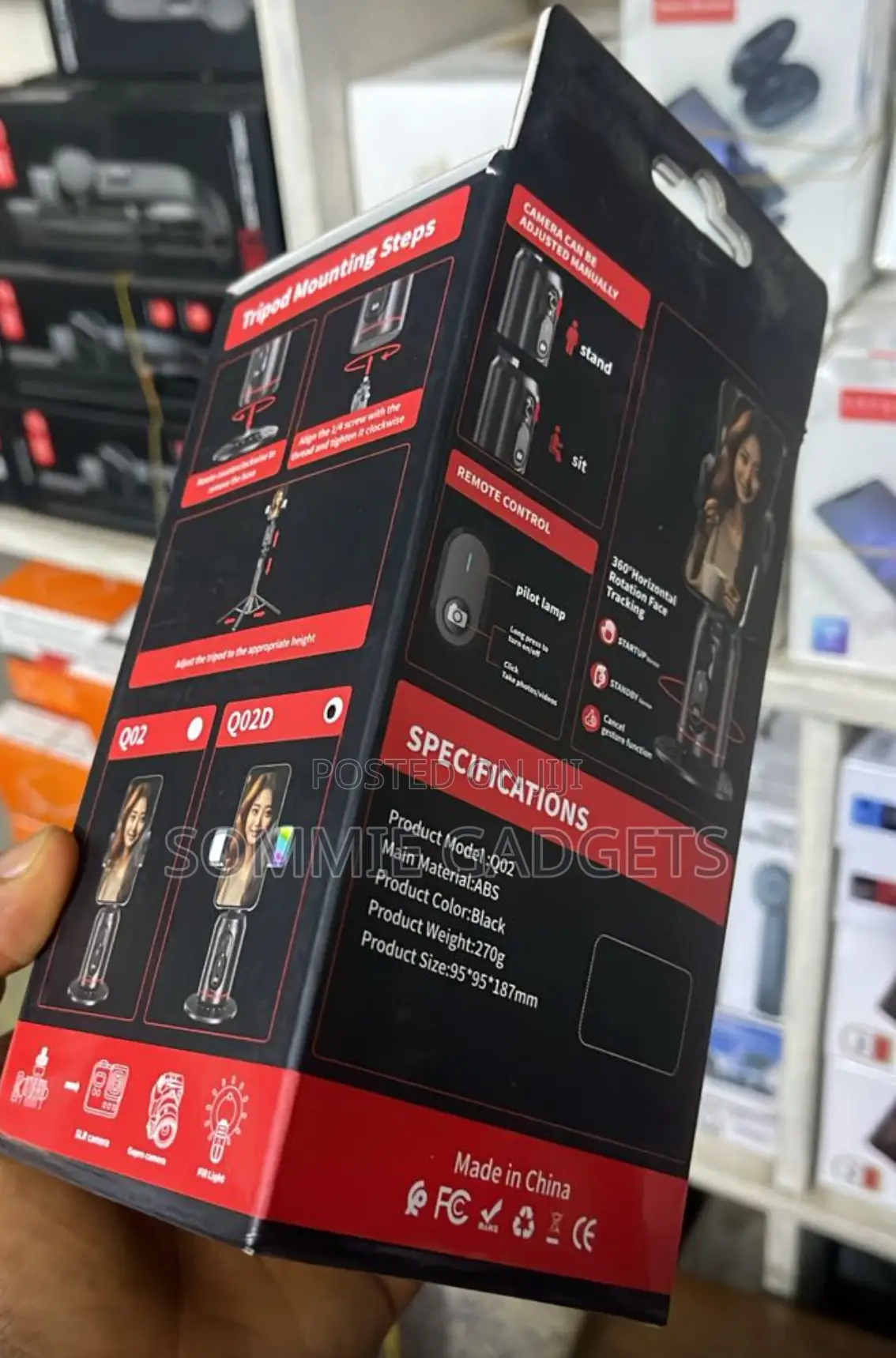 360”Auto Face Tracking Mount Stand