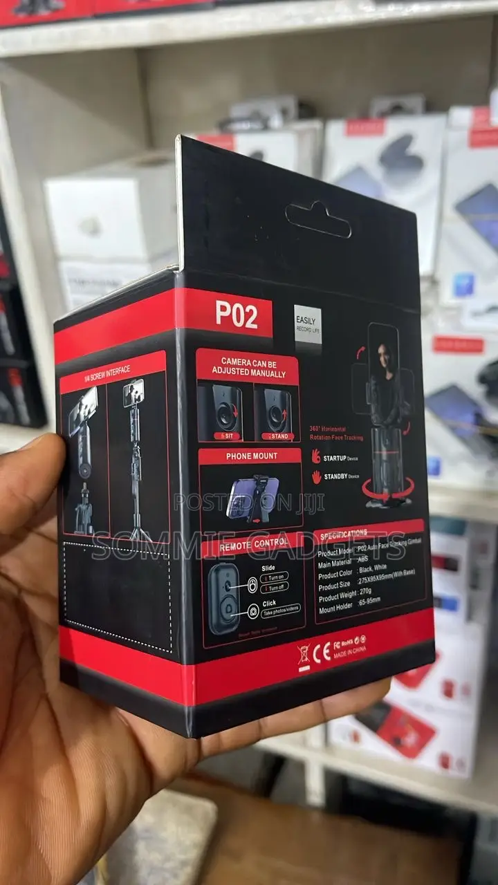 Po2 Auto Face Tracking Tripod Stand