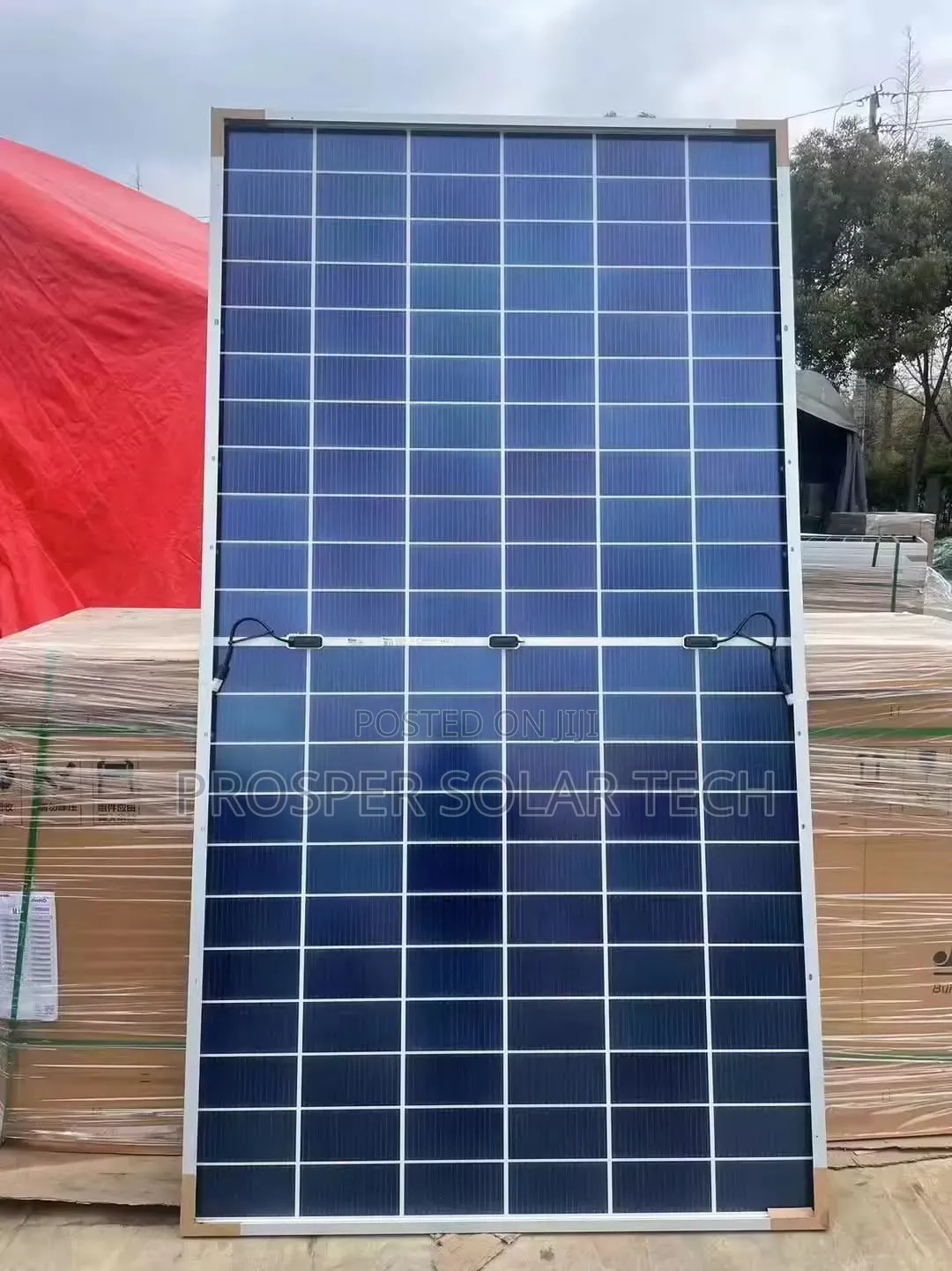 550w Jinko Bificial Solar Panel Class M