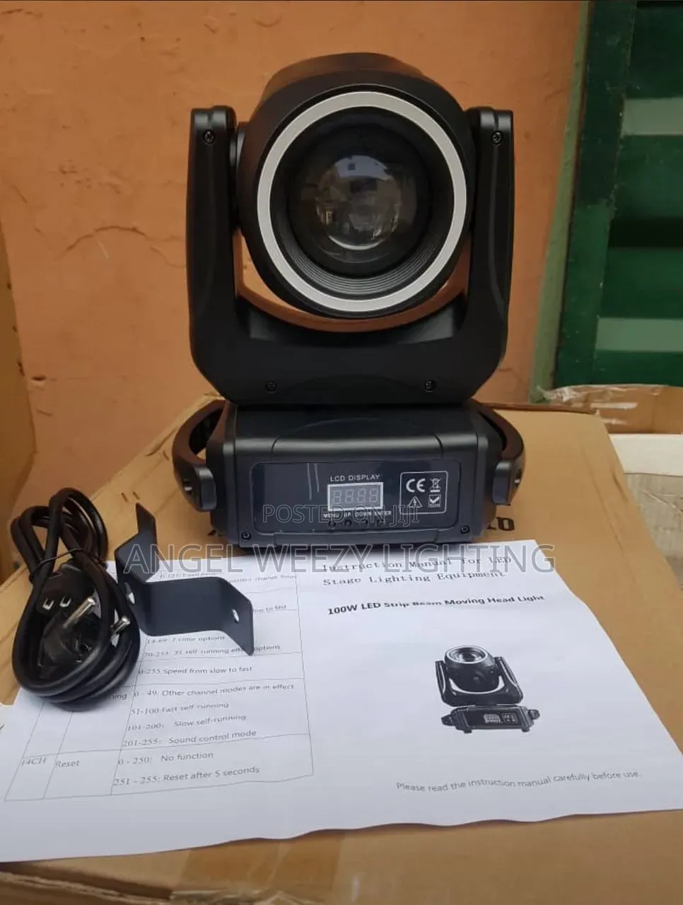 100w Beam Moving Head With Strip