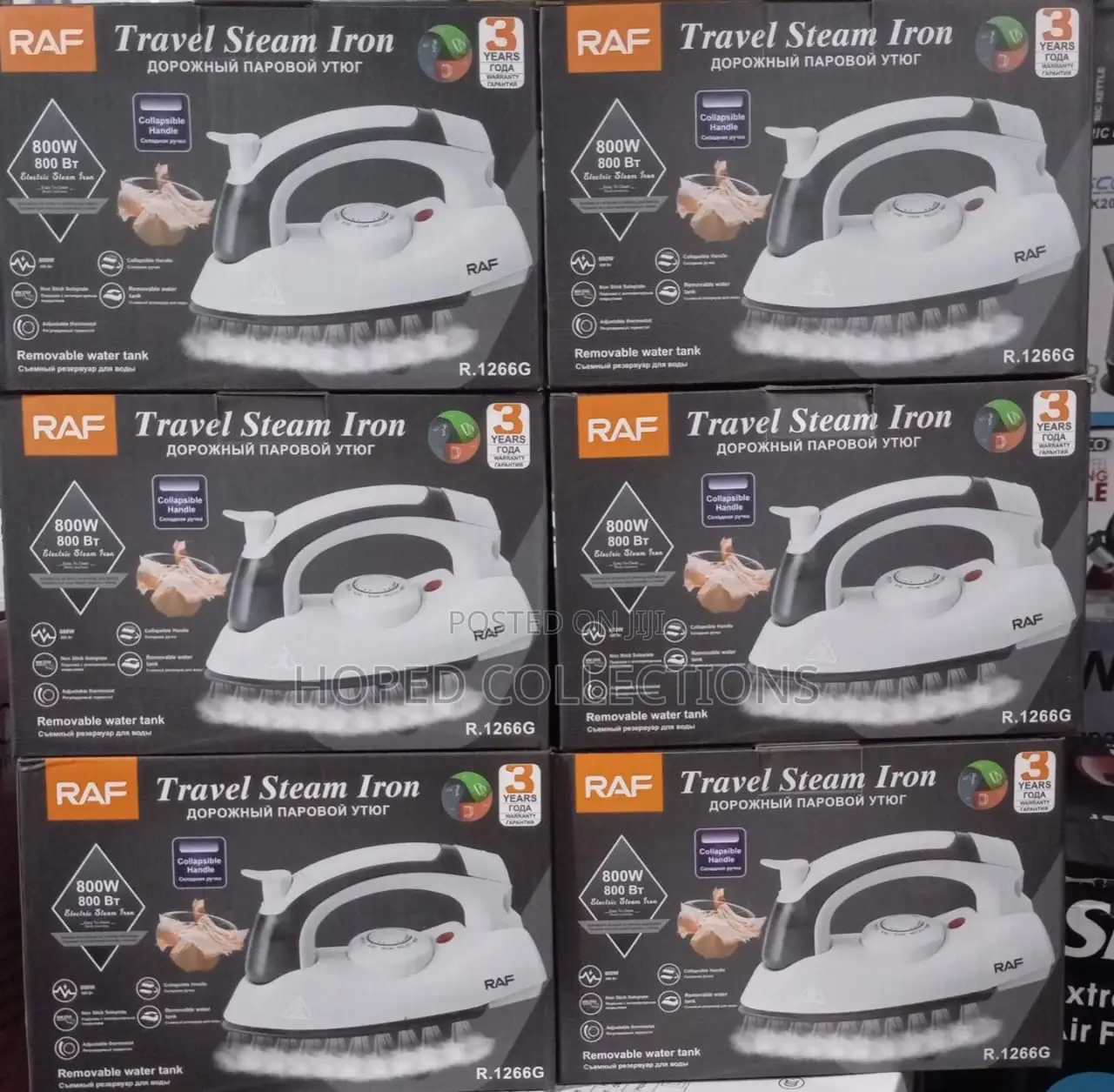 Raf Travel Steam Iron