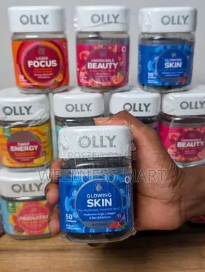 Olly Glowing Skin Gummies | Hyaluronic Acid + Collagen | Plump | Lagos