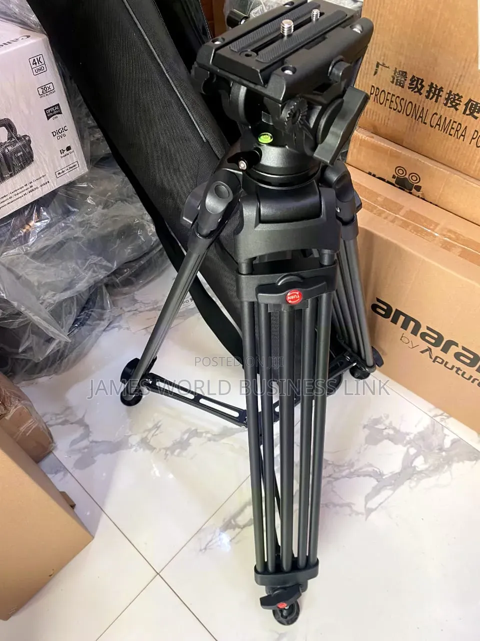 E Reise Professional Camera Video Tripod 1.8m