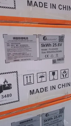 5kwh 24v/200ah Felicity Solar Lithium Ion Battery