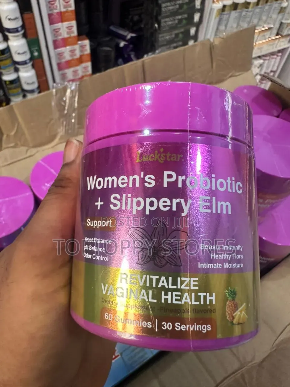 Women 'S Probiotic + Slippery Elm Dietary Supplement