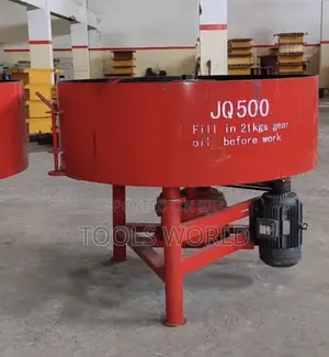 Jq500 Vertical Pan Concrete Mixer for Block Making