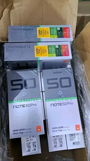 New Infinix Note 50 Pro 4G 256 GB