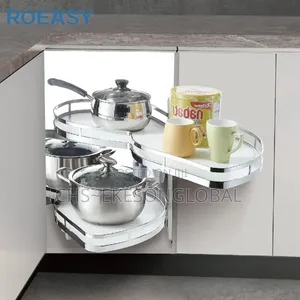 Magic Corner Kitchen Cabinet Storage Swing Tray Soft Close Sliding