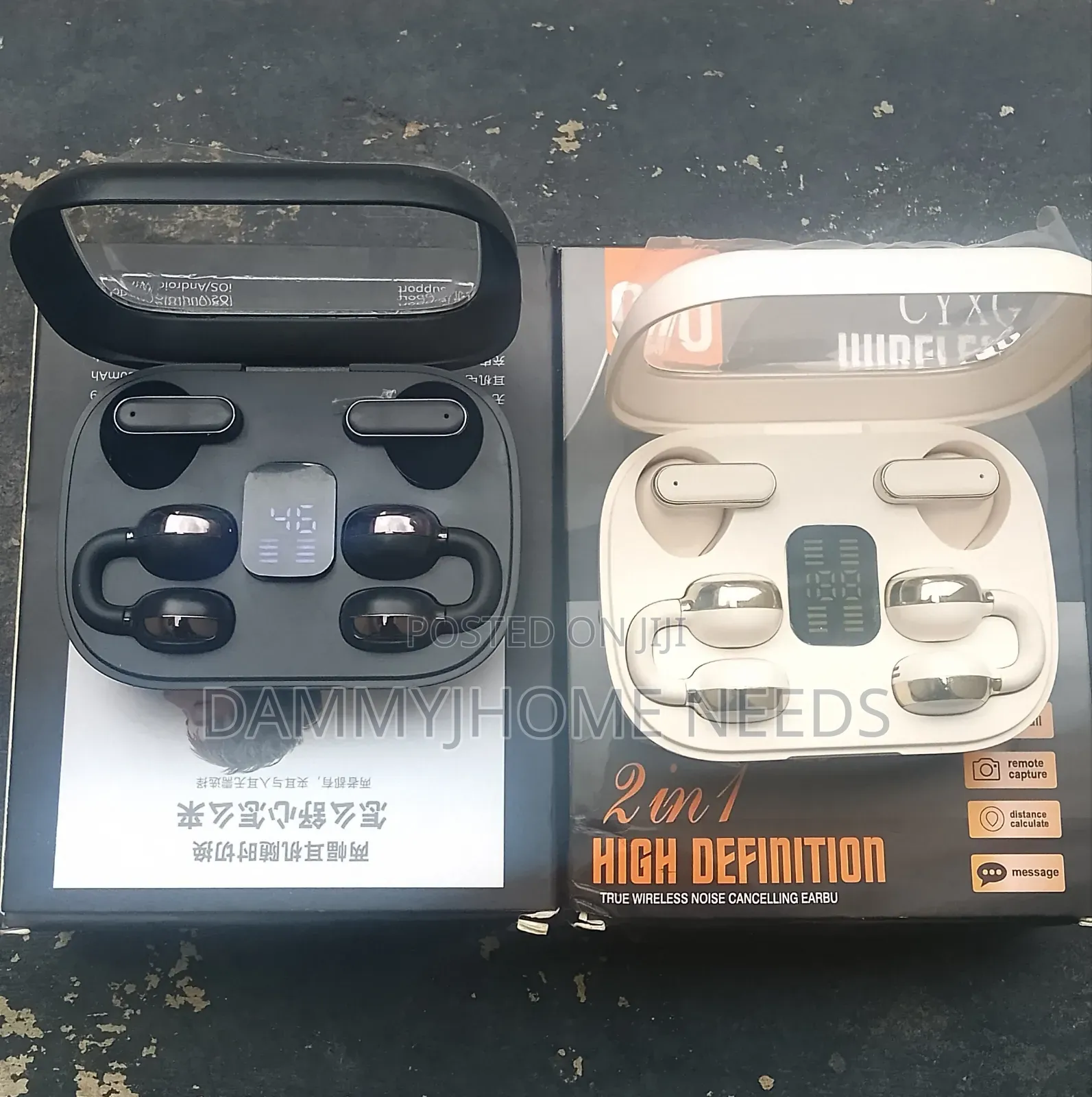 2 in 1 Earbuds (4 Pieces)