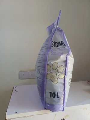 Sigma White Clumping Cat Litter Sand 10l