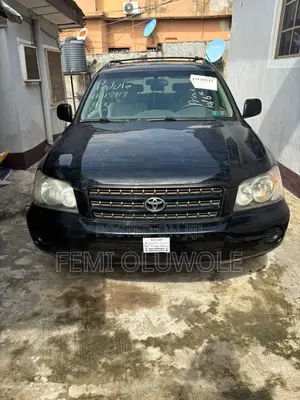 Toyota Highlander 2003 Black