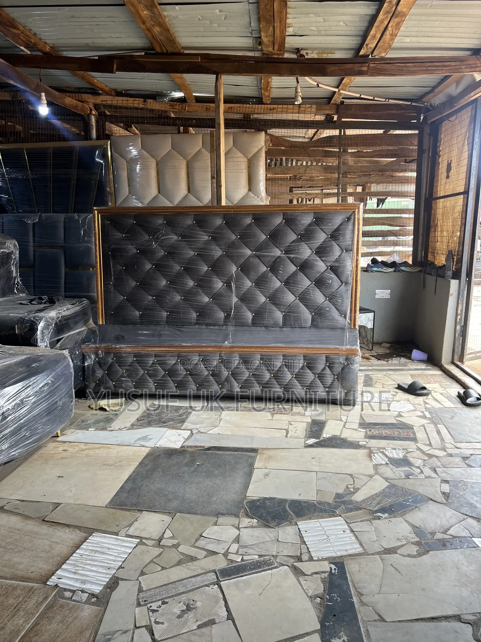 6/6 Padded Bed Frame